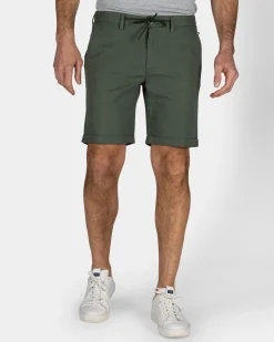 NZA New Zealand Auckland Groene chino short met stretch
