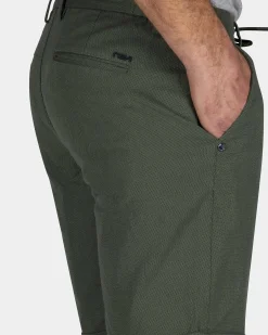 NZA New Zealand Auckland Groene chino short met stretch