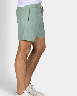 NZA New Zealand Auckland Groene effen zwembroek met lycra binnenbroek