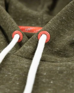 NZA New Zealand Auckland Groene hoodie met witte streep -