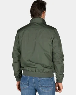 NZA New Zealand Auckland Groene nylon bomber