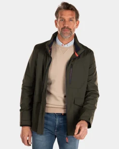 NZA New Zealand Auckland Groene outdoor jas -