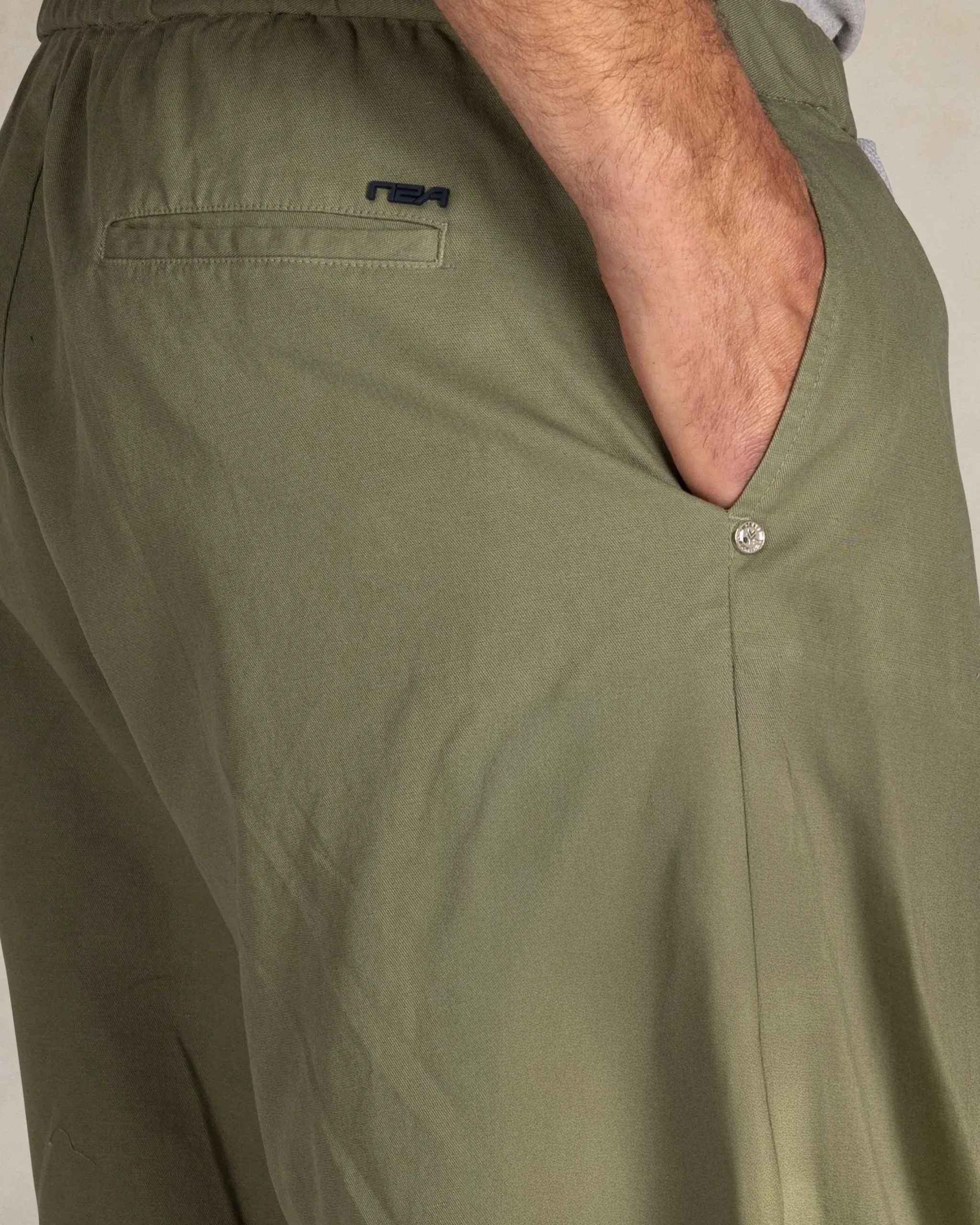 NZA New Zealand Auckland Groene safari korte broek