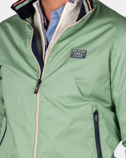 NZA New Zealand Auckland Groene twill bomber