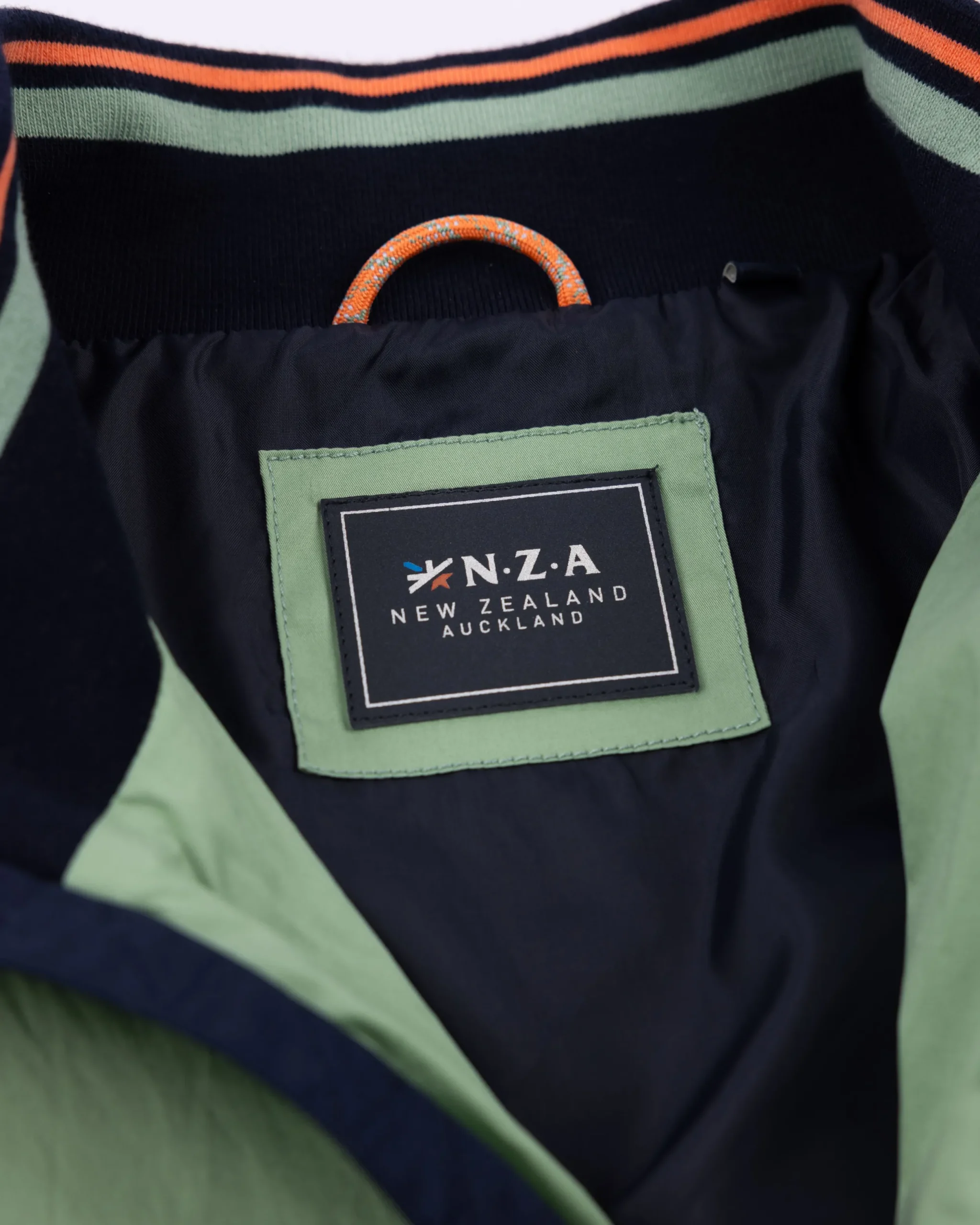 NZA New Zealand Auckland Groene twill bomber