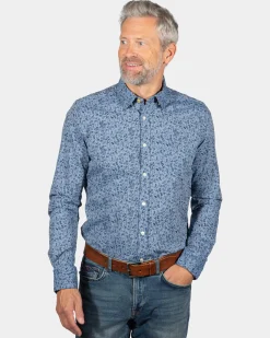 NZA New Zealand Auckland Hochstetter overhemd met bloemenprint -