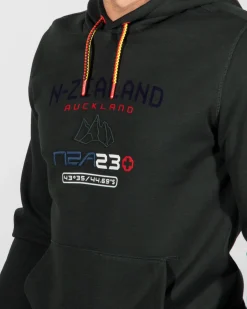 NZA New Zealand Auckland Hoodie Browning -