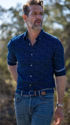 NZA New Zealand Auckland denim overhemd -