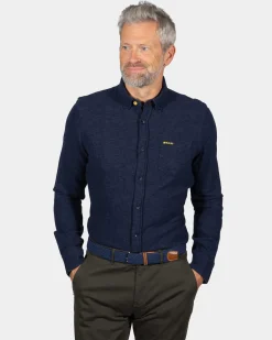 NZA New Zealand Auckland Indigo katoenen overhemd Oterei -