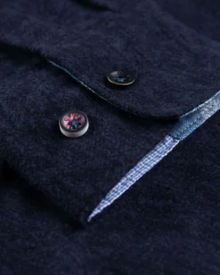 NZA New Zealand Auckland Indigo katoenen overhemd Oterei -