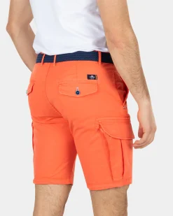 NZA New Zealand Auckland Katoen stretch cargo shorts -