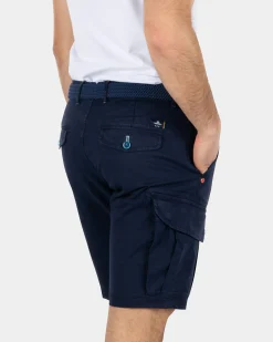 NZA New Zealand Auckland Katoen stretch cargo shorts -