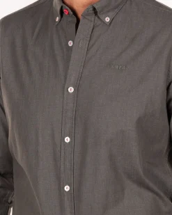 NZA New Zealand Auckland Katoenen effen overhemd -