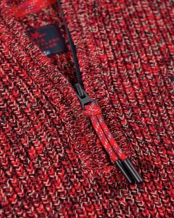 NZA New Zealand Auckland Katoenen effen trui met halve rits -