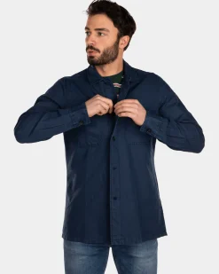 NZA New Zealand Auckland Katoenen linnen overshirt -