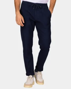 NZA New Zealand Auckland Katoenen navy chino -