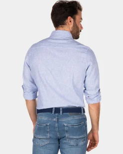 NZA New Zealand Auckland Katoenen overhemd met lange mouw -