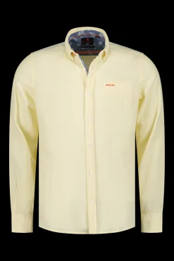 NZA New Zealand Auckland Katoenen overhemd met lange mouw -