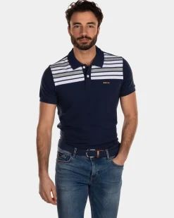 NZA New Zealand Auckland Katoenen Polo Navy -