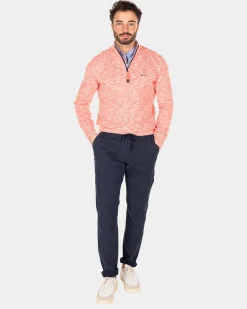 NZA New Zealand Auckland Katoenen trui met een rits -