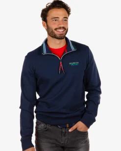 NZA New Zealand Auckland Katoenen trui met rits Urenui -