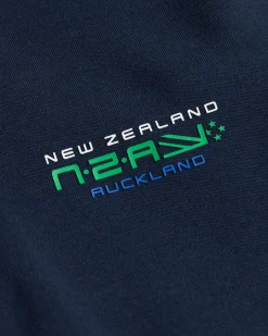 NZA New Zealand Auckland Katoenen trui met rits Urenui -