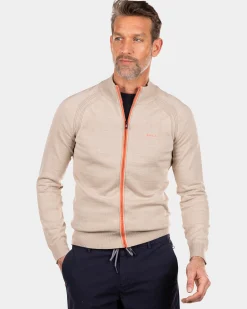 NZA New Zealand Auckland Katoenen vest met rits -