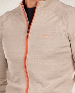 NZA New Zealand Auckland Katoenen vest met rits -