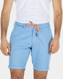 NZA New Zealand Auckland Korte chino van linnen met stretch -