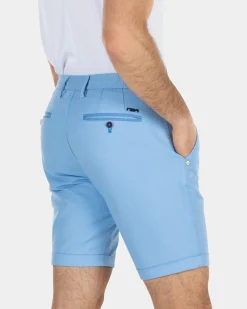 NZA New Zealand Auckland Korte chino van linnen met stretch -