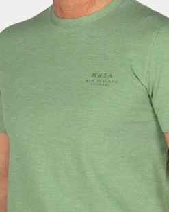 NZA New Zealand Auckland Legergroen t-shirt met elastaan