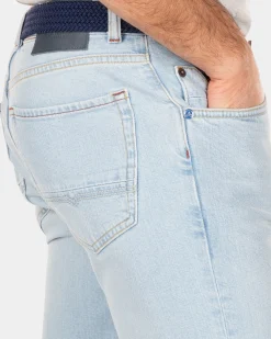 NZA New Zealand Auckland Lichtblauwe spijkerbroek met stretch -