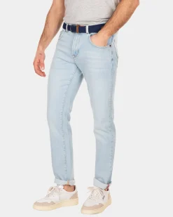 NZA New Zealand Auckland Lichtblauwe spijkerbroek met stretch -