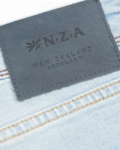 NZA New Zealand Auckland Lichtblauwe spijkerbroek met stretch -