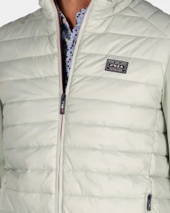 NZA New Zealand Auckland Lichtgroen gewatteerd jack