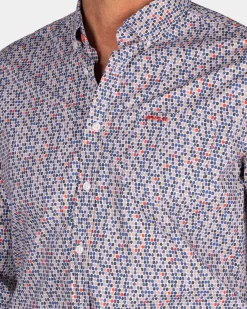 NZA New Zealand Auckland Lichtgroen overhemd met stippen