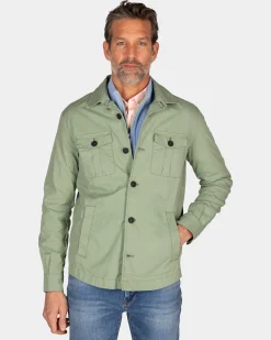 NZA New Zealand Auckland Lichtgroen overshirt
