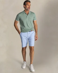 NZA New Zealand Auckland Lichtgroene gebreide polo