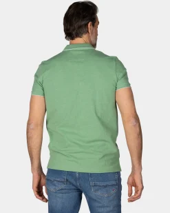 NZA New Zealand Auckland Lichtgroene katoenen polo