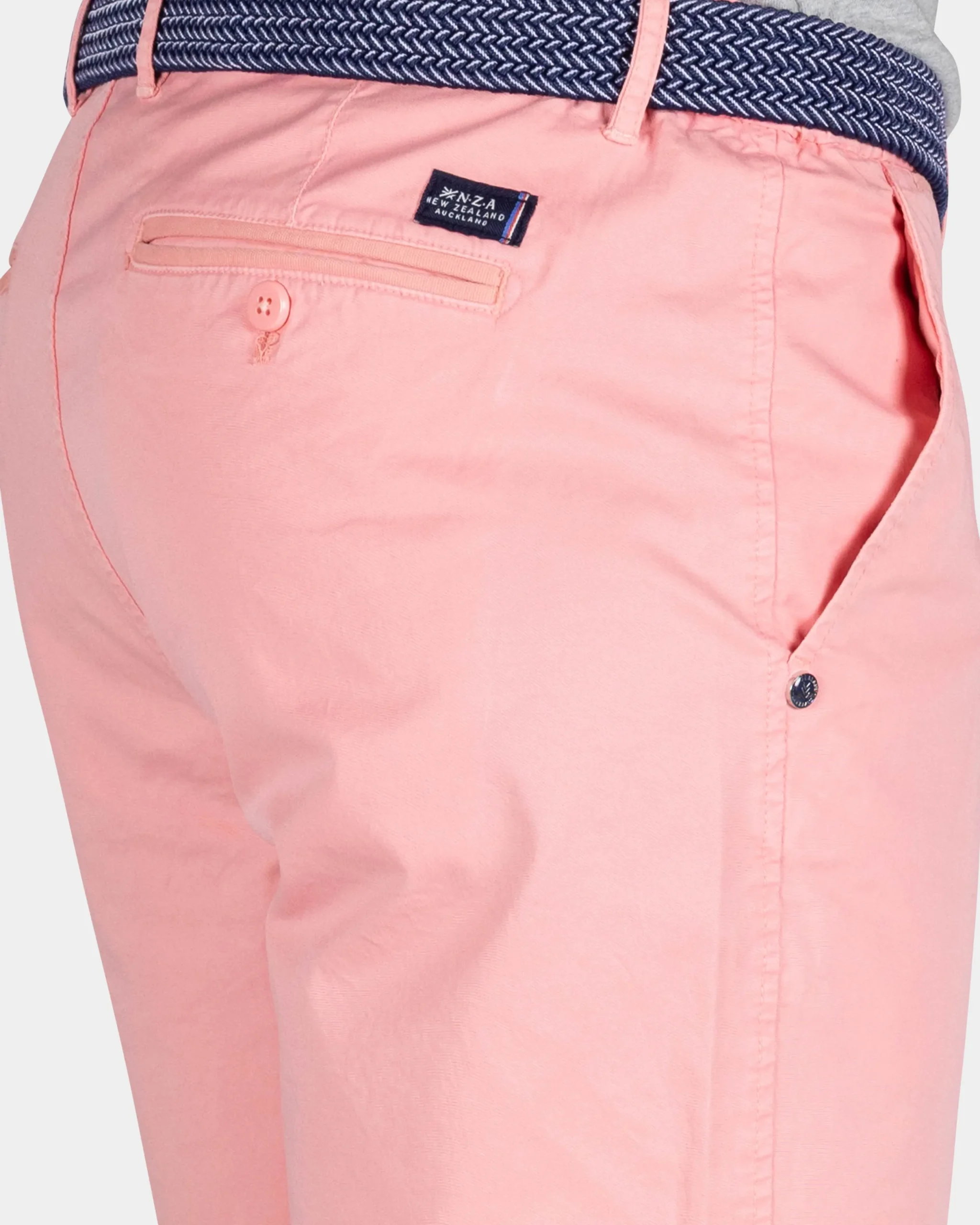 NZA New Zealand Auckland Lichtroze katoenen chino short