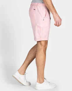 NZA New Zealand Auckland Lichtroze linnen chino short