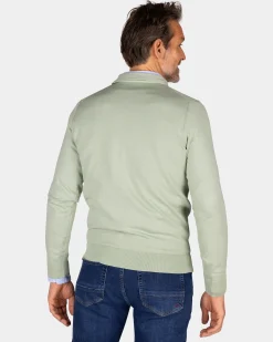 NZA New Zealand Auckland Linnen lichtgroen overhemd -