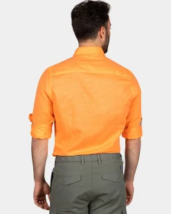 NZA New Zealand Auckland Linnen overhemd met stretch -