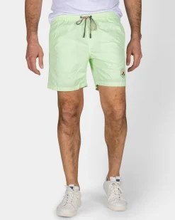 NZA New Zealand Auckland Mintgroene effen zwembroek met lycra binnenbroek