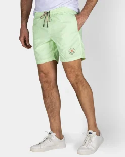 NZA New Zealand Auckland Mintgroene effen zwembroek met lycra binnenbroek