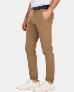 NZA New Zealand Auckland Napier twill stretch - Tobacco bruin