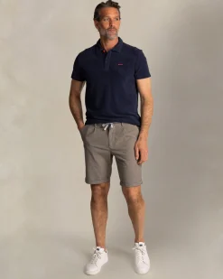 NZA New Zealand Auckland Navy badstof polo