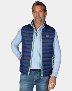 NZA New Zealand Auckland Navy bodywarmer