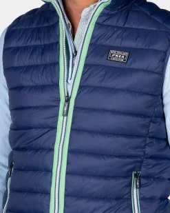 NZA New Zealand Auckland Navy bodywarmer