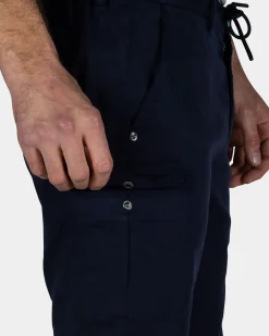 NZA New Zealand Auckland Navy cargo short met stretch